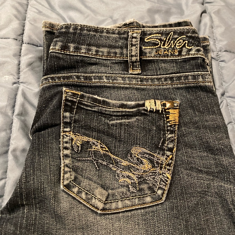 Excellent condition silver jeans 30/33